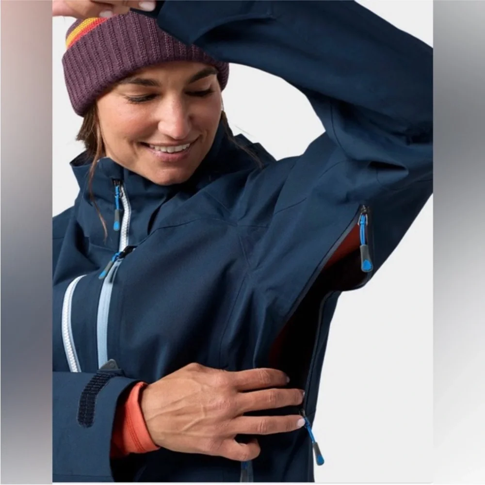 Stio Blue Environ Ski & Snow Jacket - Picture 4 of 11